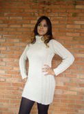 VESTIDO  TRICO MANGA LONGA REF 113